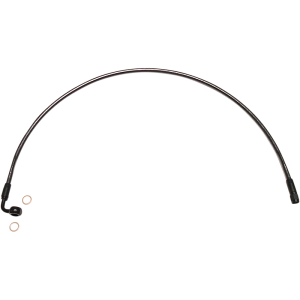 (image for) MAGNUM Designer Series Lower Front Brake Line (Sterling Chromite)