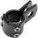 (image for) 1 1/4" Gloss Black Three-Piece Frame Clamp