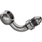 (image for) Polished Stainless 90° 3/8"/10 mm Banjo Fitting
