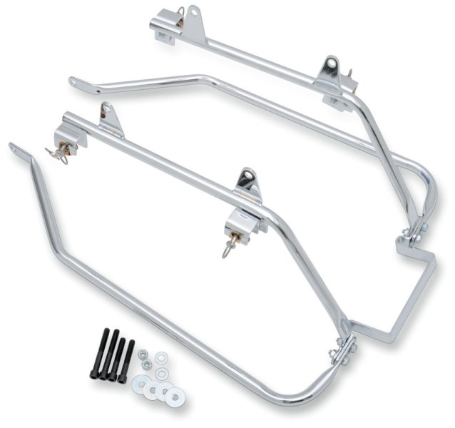 (image for) Bagger-Tail Saddlebag Mounts Chrome