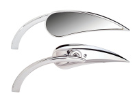 (image for) Micro Mirror Rad II Teardrop Left Chrome