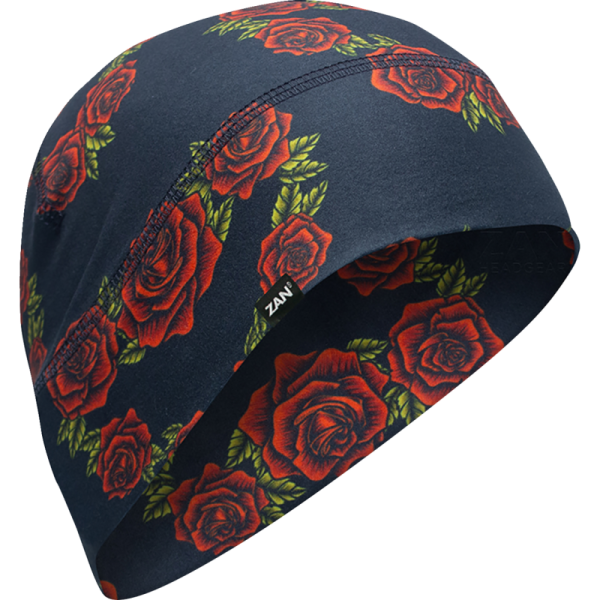 (image for) Zan Headgear SportFlex Beanie - Rose hearts
