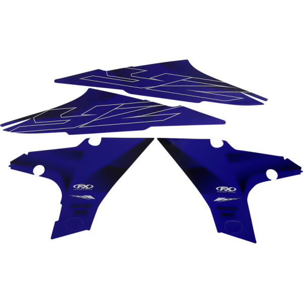 (image for) Factory Effex OEM Shroud and Tank/Shroud Graphics, Style 22 for YZ450F 18-22