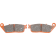 (image for) EBC Semi-Sintered V Brake Pad 1721-1411
