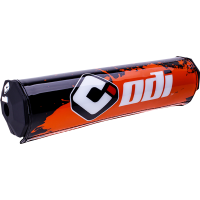 (image for) ODI SX8 Oversized Handlebar Pad - Orange/black splatter
