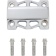 (image for) 8" Chrome Performance Riser Kit