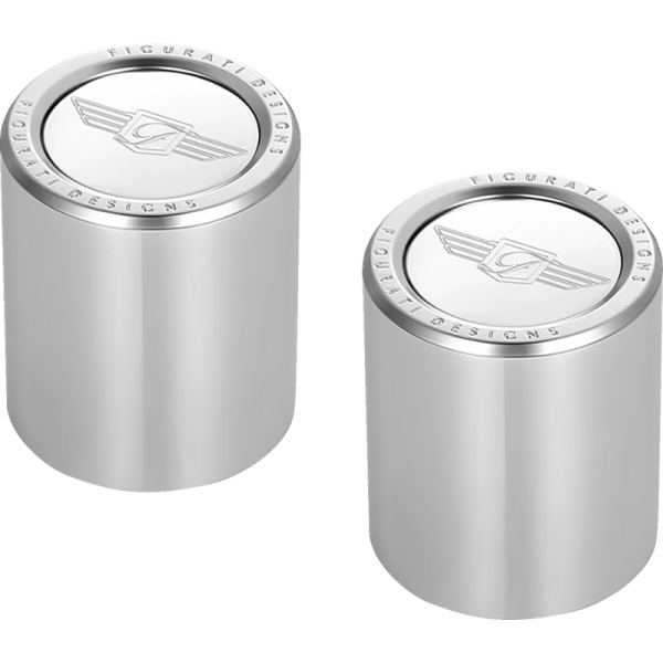 (image for) Docking Cover Mirror Polished w/ Figurati Designs Logo