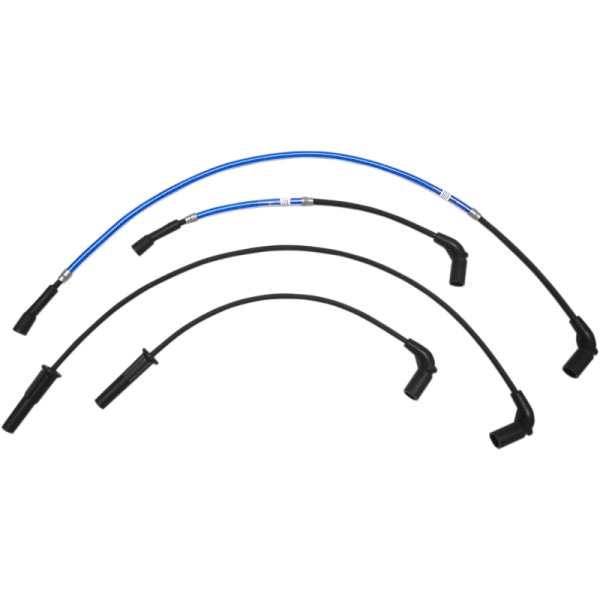 (image for) Braided Spark Plug Wires Blue