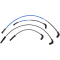 (image for) Braided Spark Plug Wires Blue