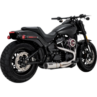 (image for) Hi-Output PCX 2-Into-1 Short Exhaust System - Brushed Stainless