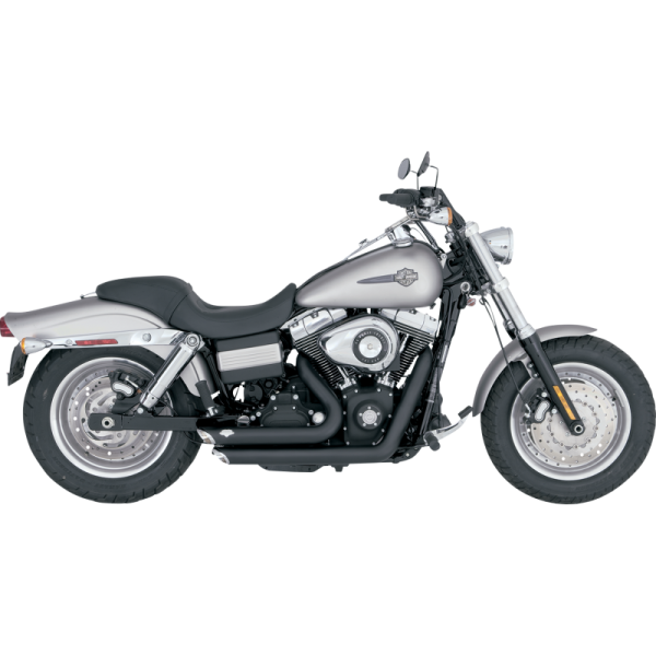 (image for) Vance & Hines Shortshots Staggered Exhaust System Matte Black