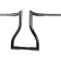(image for) Black 16" End Rise 1 1/2" Hammerhead Handlebar