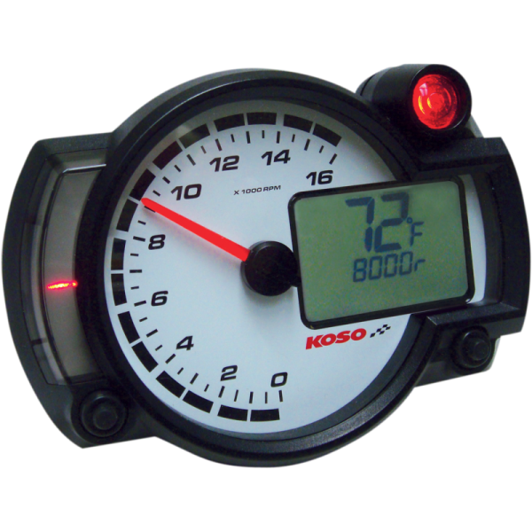 (image for) Koso North America RX2-NR GP-Style race tachometer