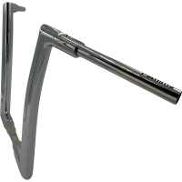 (image for) EZ Install Flat Top Handlebar - Chrome, 16” Rise