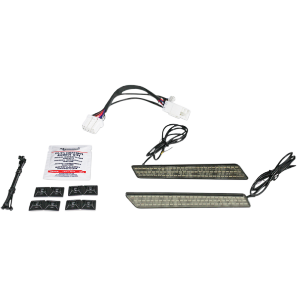 (image for) Custom Dynamics Saddlebag Latch Lights Smoke (99-13)