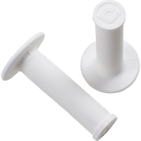 (image for) ODI Ruffian MX Single-Ply Grips - No-Waffle - White