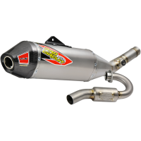 (image for) Pro Circuit Ti-6 Titanium Exhaust System w/ Carbon End Cap for Kawasaki KX250 (2020)