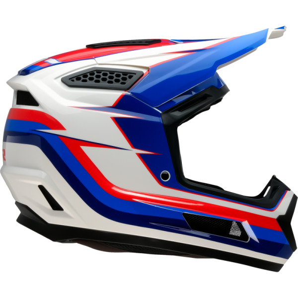 (image for) Z1R Dirtmaxx Helmet, Vortex, Red/White/Blue, XL