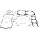 (image for) Vertex Full Top End Gasket Set - Switchback XCR 800 18