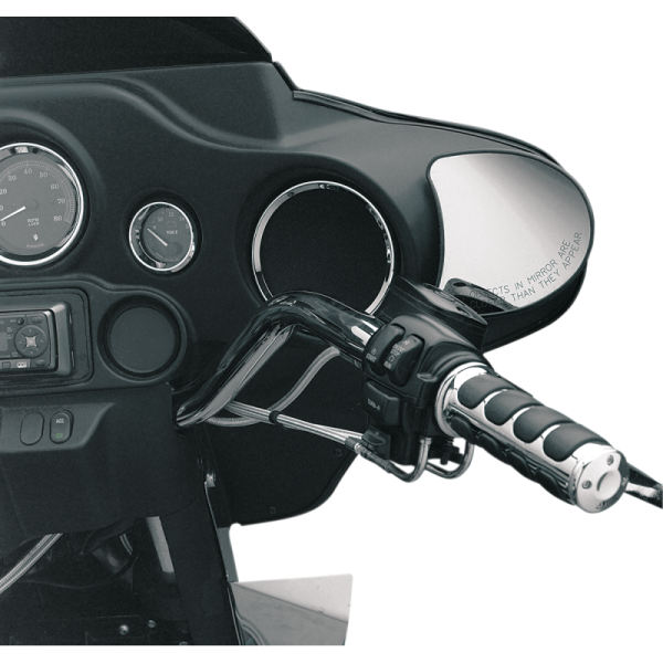 Drag Specialties Chrome Speaker Bezels