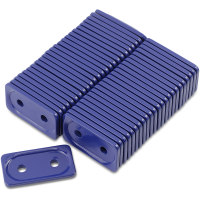 (image for) Two-Hole Double Grand Digger Support Plate - Dark Blue (48 Pk.)