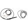 (image for) Black Cable/Line Install Kit for 18" Gorilla Ape Hanger Bar
