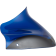 (image for) Klock Werks Kolor Sport Flare Windshield, 8" Blue