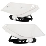 (image for) Acerbis Side Panels - White/black