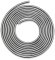 (image for) Stainless Steel Braided Hose, 1/4" ID, 25' Length
