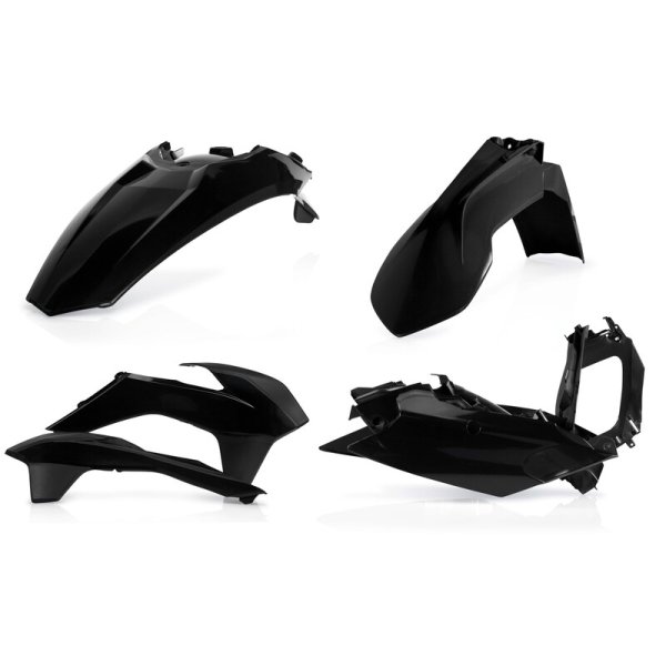 (image for) Acerbis Standard Kit - KTM 350 EXC-F, 500 EXC 14-16 - Black