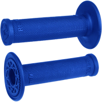 (image for) ODI Ruffian MX Single-Ply Grips - No-Waffle - Blue