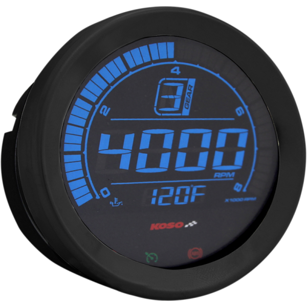 (image for) Koso North America 4" Tachometer Black