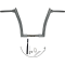 (image for) Fat Baggers Pointed Top EZ Install Handlebar 14" Chrome