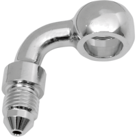 (image for) Russell 3/8"/10mm Banjo, #3 Male, 90° Fitting