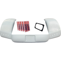 (image for) Paul Yaffe Pro Street Trike Rear Fender Kit W/ black license frame, no exhaust outlet 1401-1042