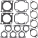 (image for) Vertex Full Top End Engine Gasket Set for Arctic Cat Z 370 LX 04-07