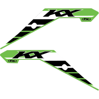 (image for) Factory Effex OEM Shroud and Tank/Shroud Graphics, Style 25 for KX450 24-25