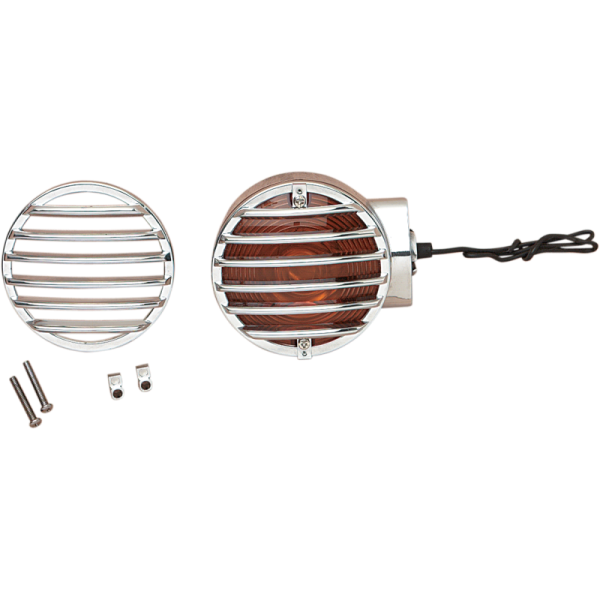 Drag Specialties Turn Signal Lens Grilles