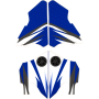 (image for) Factory Effex OEM Shroud and Tank/Shroud Graphics, Style 06 for YZ125/250 02-14