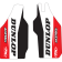 (image for) Factory Effex Sponsor Logo Lower Fork Guard Graphics - Honda CR125R-500R, CRF250R/450R 90-18