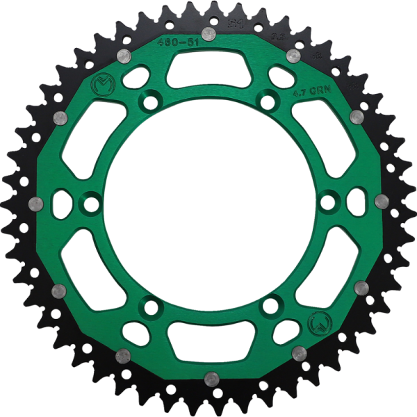 (image for) Moose Racing Moose Offroad Dual Sprocket - 51T Green