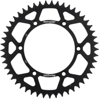 (image for) Supersprox Aluminum Rear Sprocket, Black - 49T