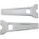 (image for) 8" Chrome Performance Riser Kit