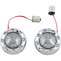 (image for) ProBEAM Bullet Ringz Rear Chrome/Smoke