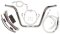 (image for) Chrome 12" Ape Hanger Bar Kit