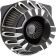 (image for) Arlen Ness Inverted Series Air Cleaner Kit - Deep Cut, black anodized