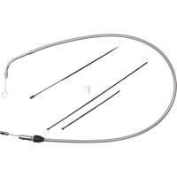 (image for) Quick Connect Upper Clutch Cable Stainless 39"