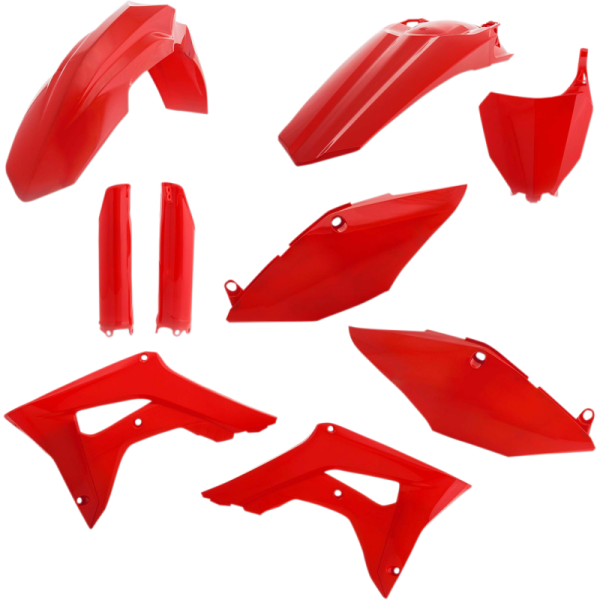 (image for) Acerbis Replacement Plastic Full Kit - Red