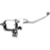 (image for) Chrome 11/16" Bore Dual Disc Master Cylinder 0610-0251