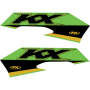 (image for) Factory Effex OEM Shroud and Tank/Shroud Graphics, Style 22 for KX450 19-23